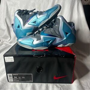Size 14 LeBron 11 “armory slate”